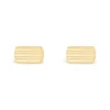 Beaverbrooks Yellow Gold Plated Men’s Cufflinks
