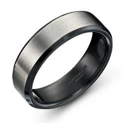 Beaverbrooks Zirconium 6mm Men’s Ring