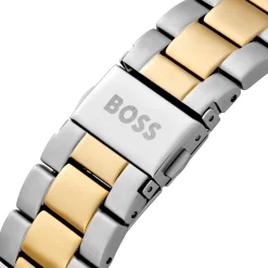 BOSS Admiral 46mm Stainless Steel and Yellow Gold PVD Chronograph Men’s Watch