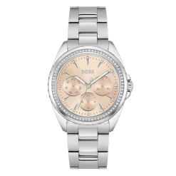 BOSS Atea 38mm Stainless Steel Crystal Ladies Watch