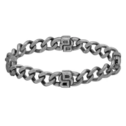 BOSS Double B Stainless Steel Men’s Bracelet