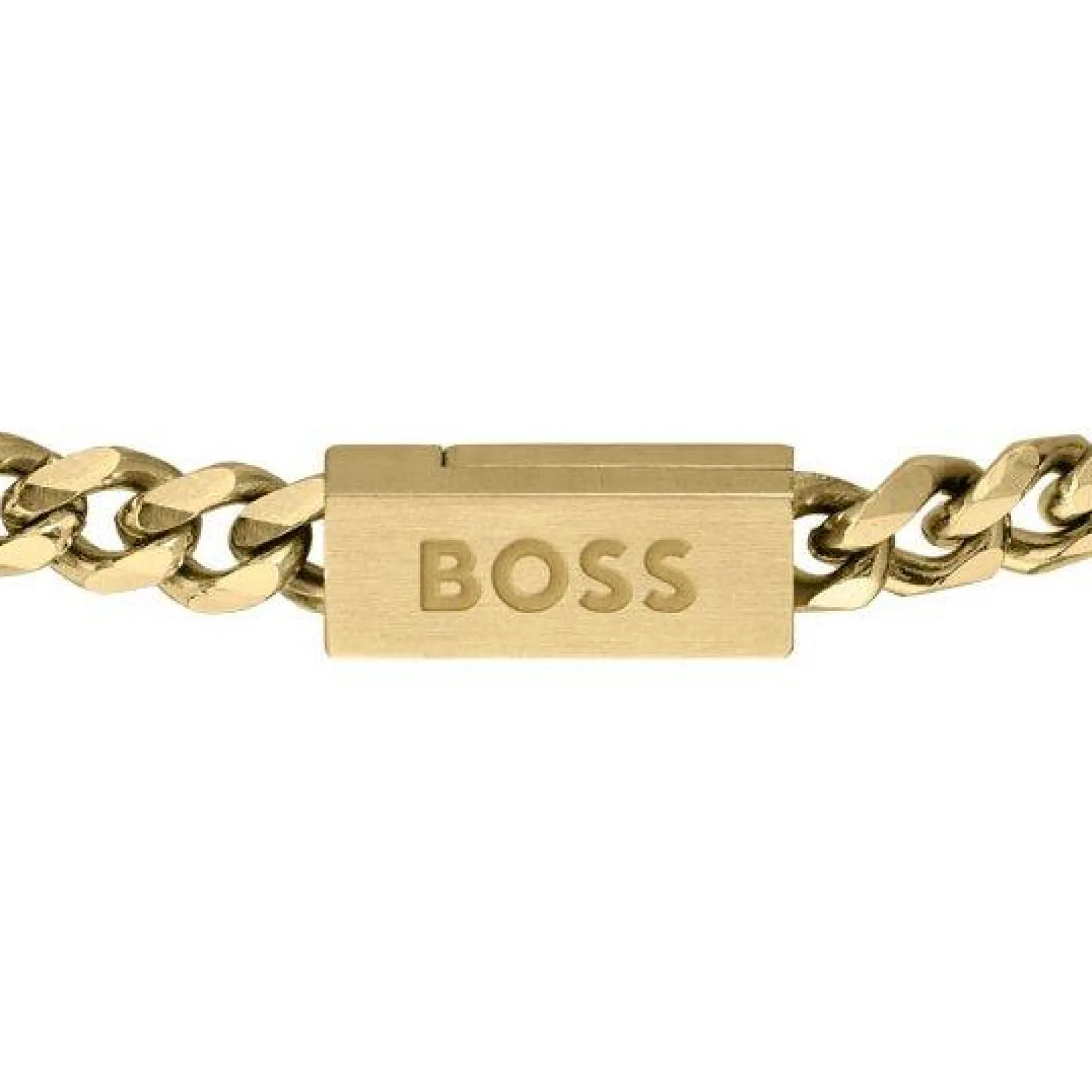 BOSS Gold Tone Chain Men’s Bracelet