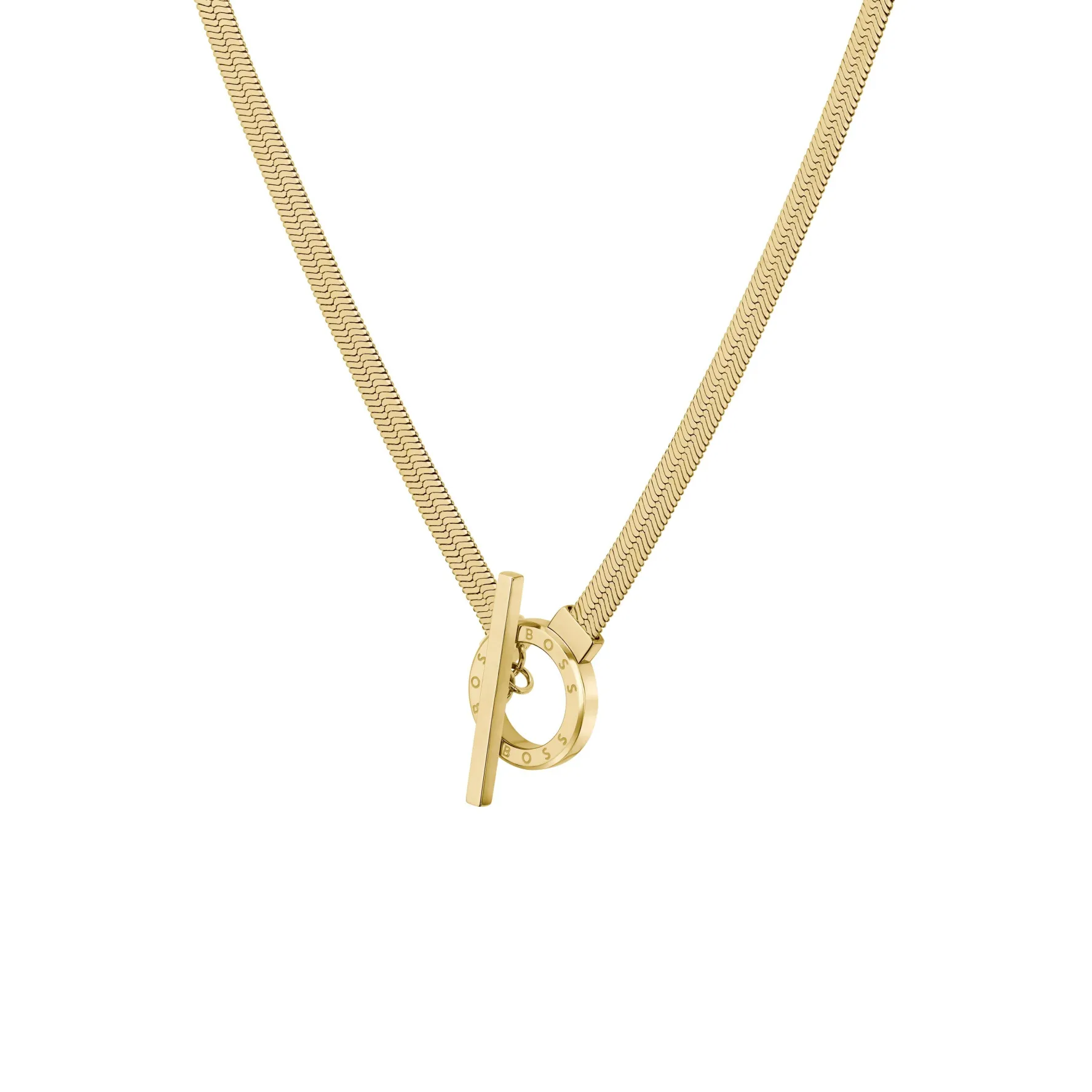 BOSS Gold Tone Ladies Necklace