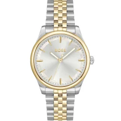BOSS Graceful 36mm Stainless Steel and Yellow Gold Tone Ladies Watch