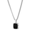BOSS Odell Silver Black Onyx Men’s Pendant