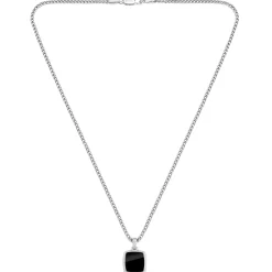 BOSS Odell Silver Black Onyx Men’s Pendant
