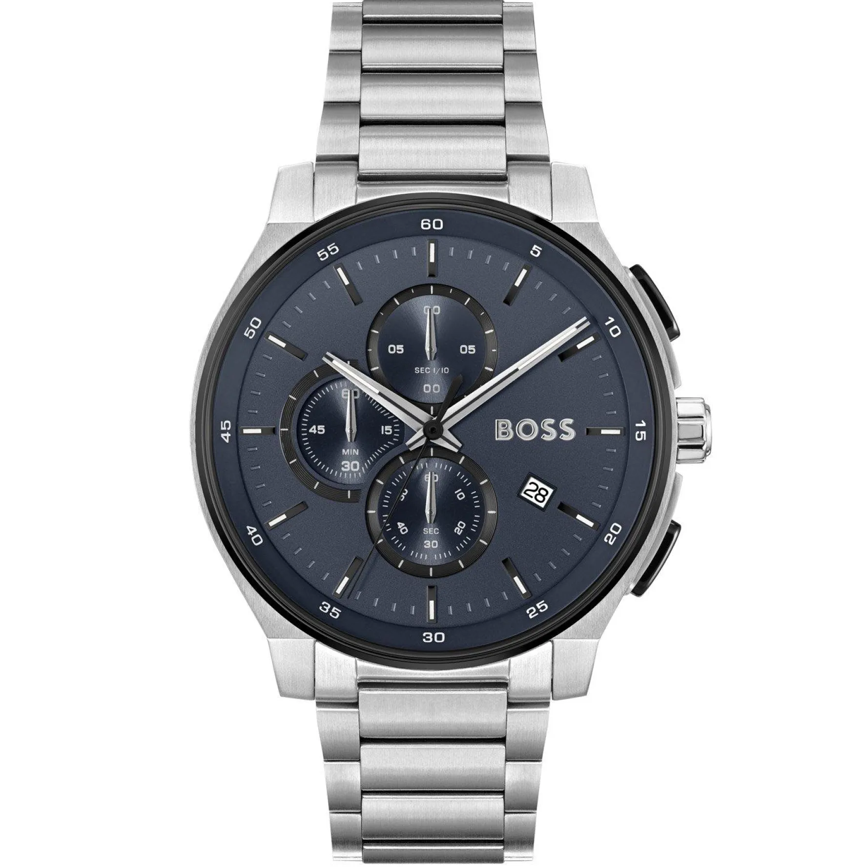 BOSS Peak 2.0 44mm Stainless Steel Chronograph Men’s Watch