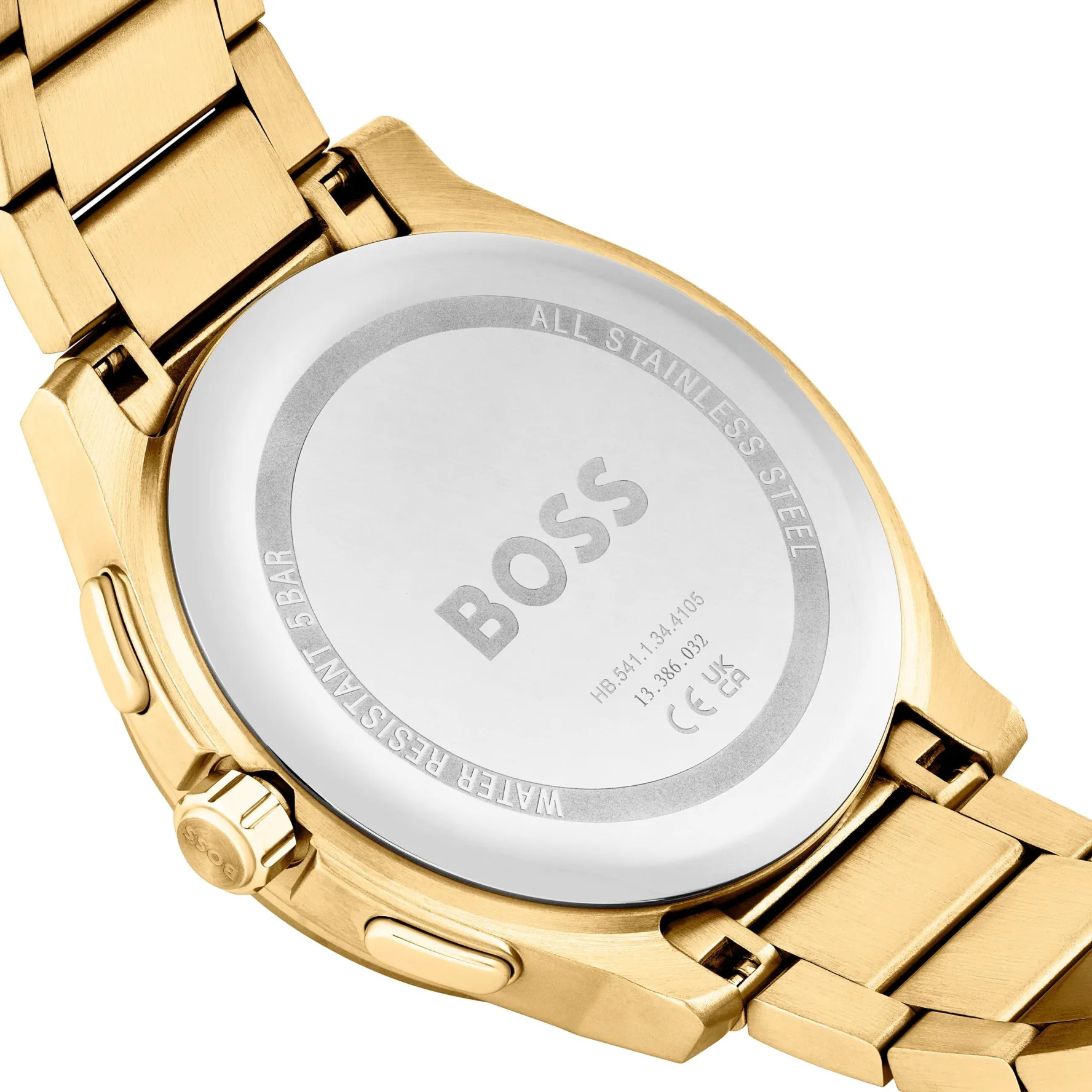 BOSS Peak 2.0 44mm Yellow Gold Tone Chronograph Men’s Watch