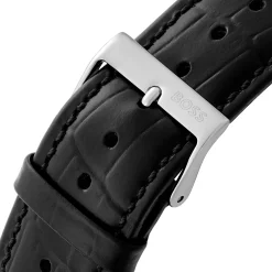 BOSS Principle 41mm Stainless Steel Skeleton Automatic Men’s Watch