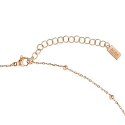 BOSS Rose Gold Tone Soulmate Heart Necklace