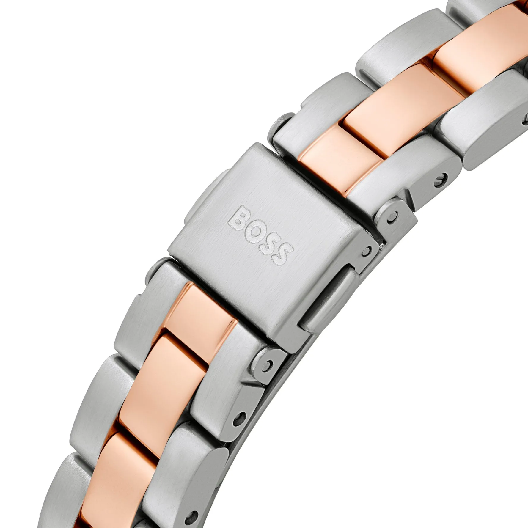 BOSS Sage 32mm Stainless Steel and Rose Gold Tone Ladies Watch