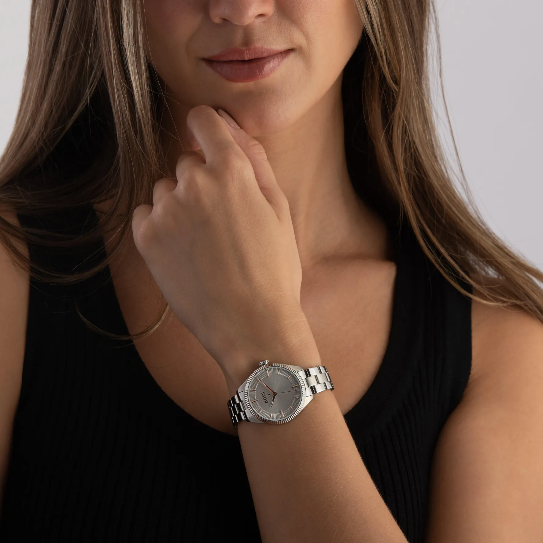 BOSS Sage 32mm Stainless Steel Ladies Watch