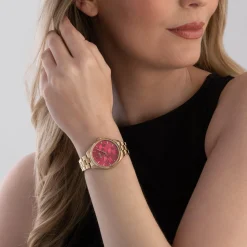 BOSS Sage Sport 34mm Yellow Gold Tone Ladies Watch