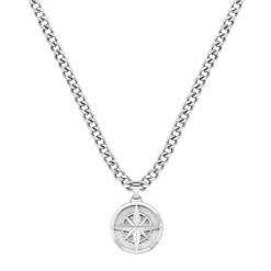 BOSS Silver North Men’s Pendant