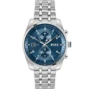 BOSS Skytraveller 44mm Stainless Steel Chronograph Men’s Watch