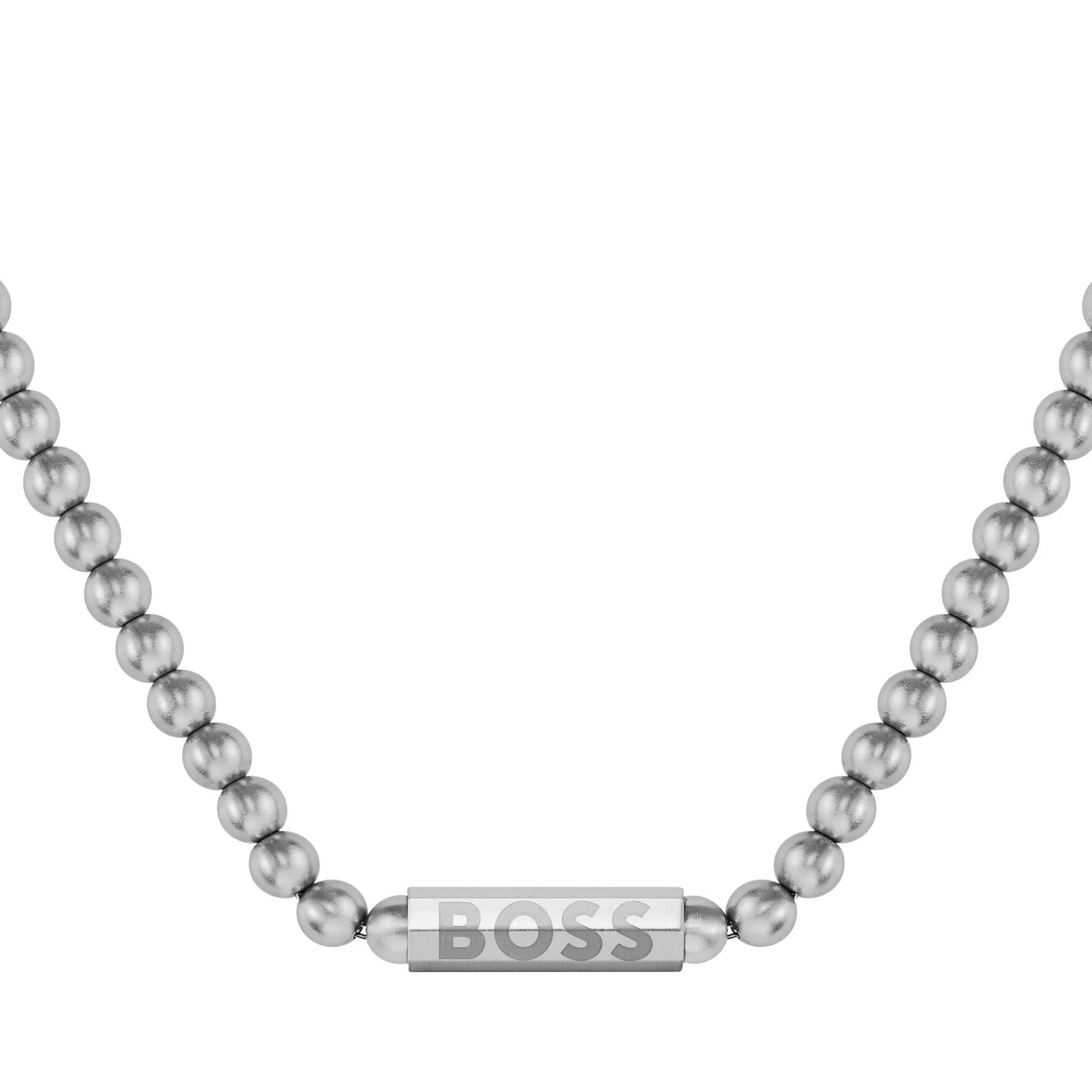 BOSS Sphere Metal Silver Men’s Necklace