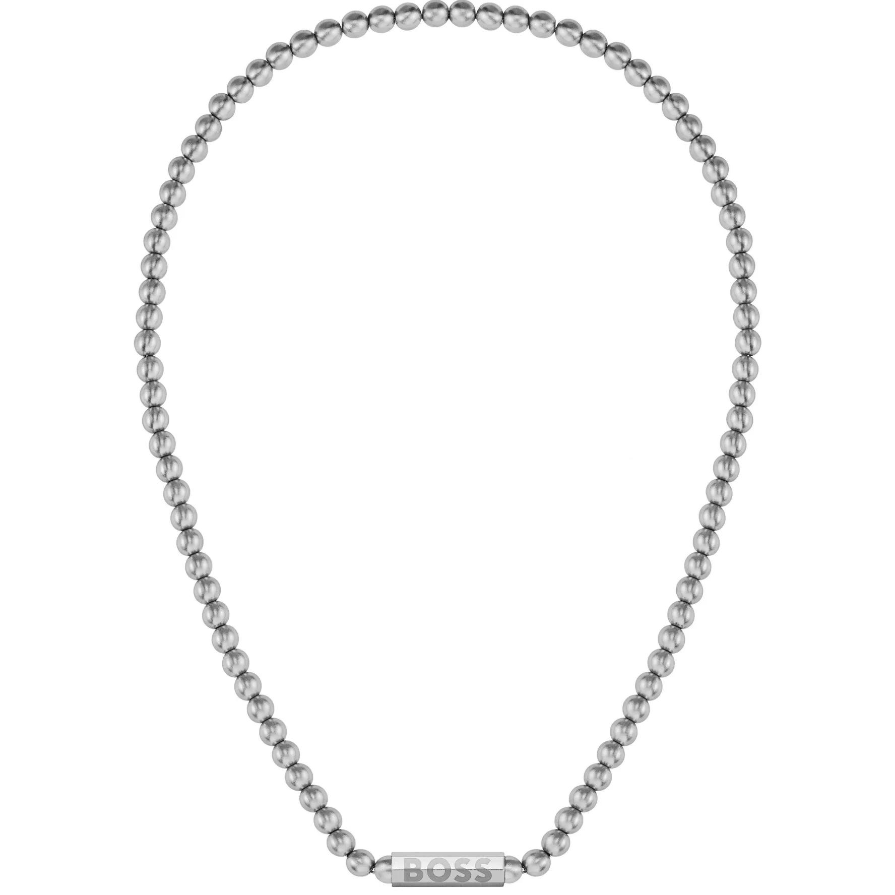 BOSS Sphere Metal Silver Men’s Necklace