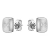 BOSS Stainless Steel Square Stud Men’s Earrings