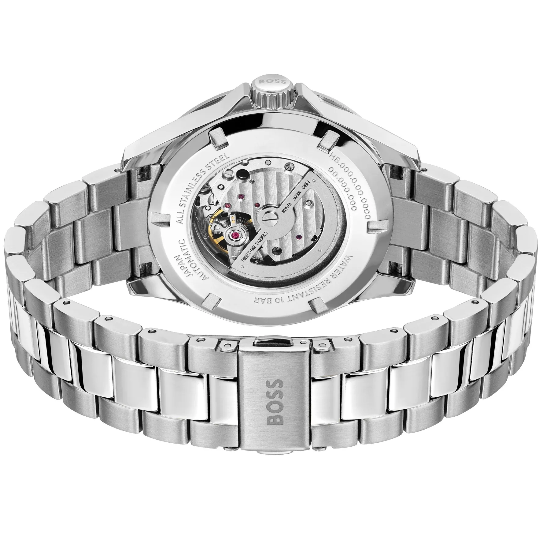 BOSS Troper 42mm Stainless Steel Automatic Men’s Watch