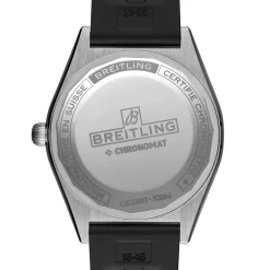 Breitling Chronomat 36 18ct Grey Gold Diamond Automatic Ladies Watch