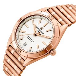 Breitling Chronomat Automatic 36mm 18ct Rose Gold Ladies Watch