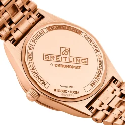Breitling Chronomat Automatic 36mm 18ct Rose Gold Ladies Watch