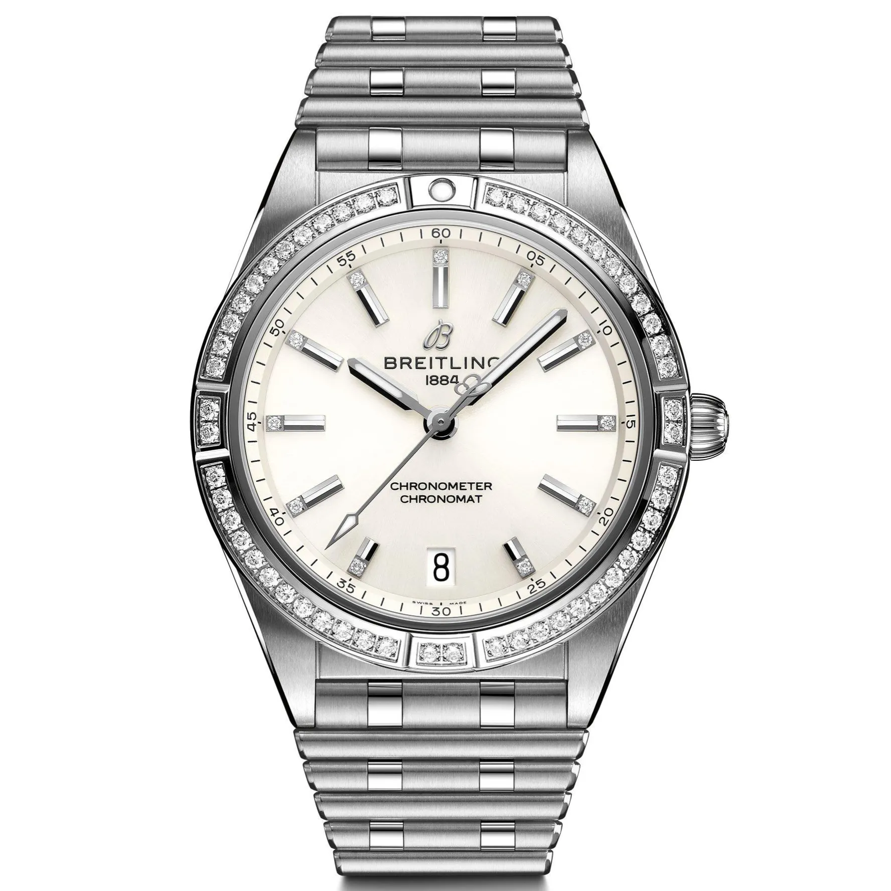 Breitling Chronomat Automatic 36mm Diamond Ladies Watch