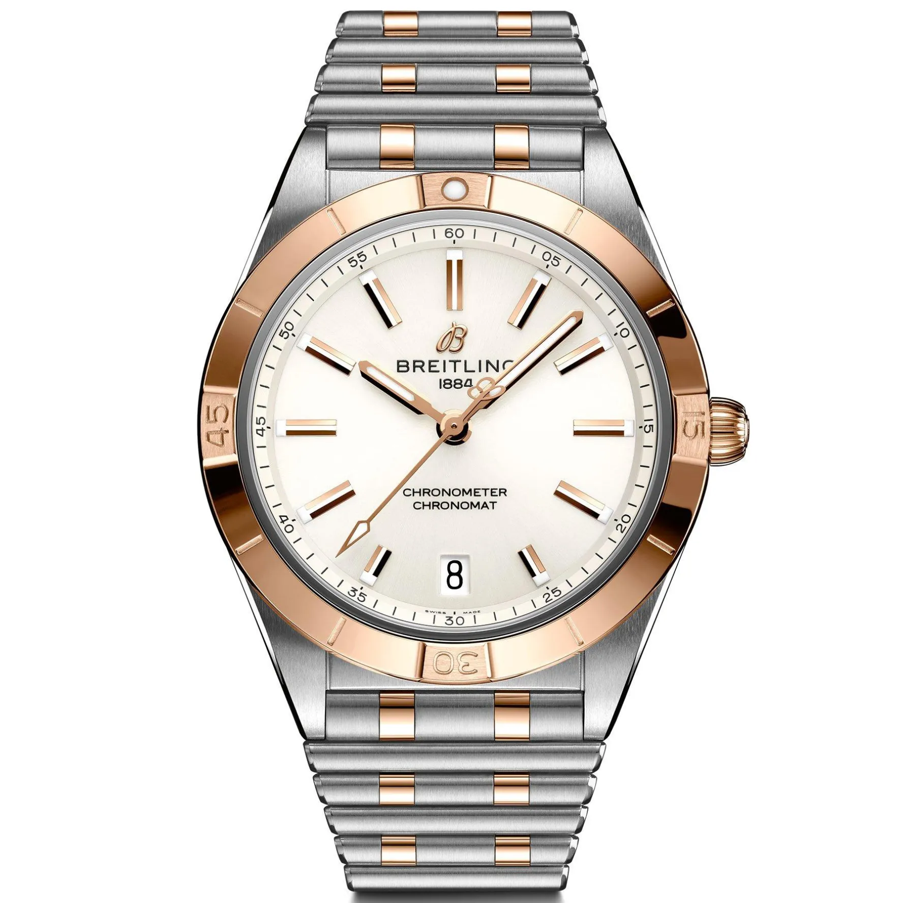 Breitling Chronomat Automatic 36mm Stainless Steel and 18ct Rose Gold Ladies Watch
