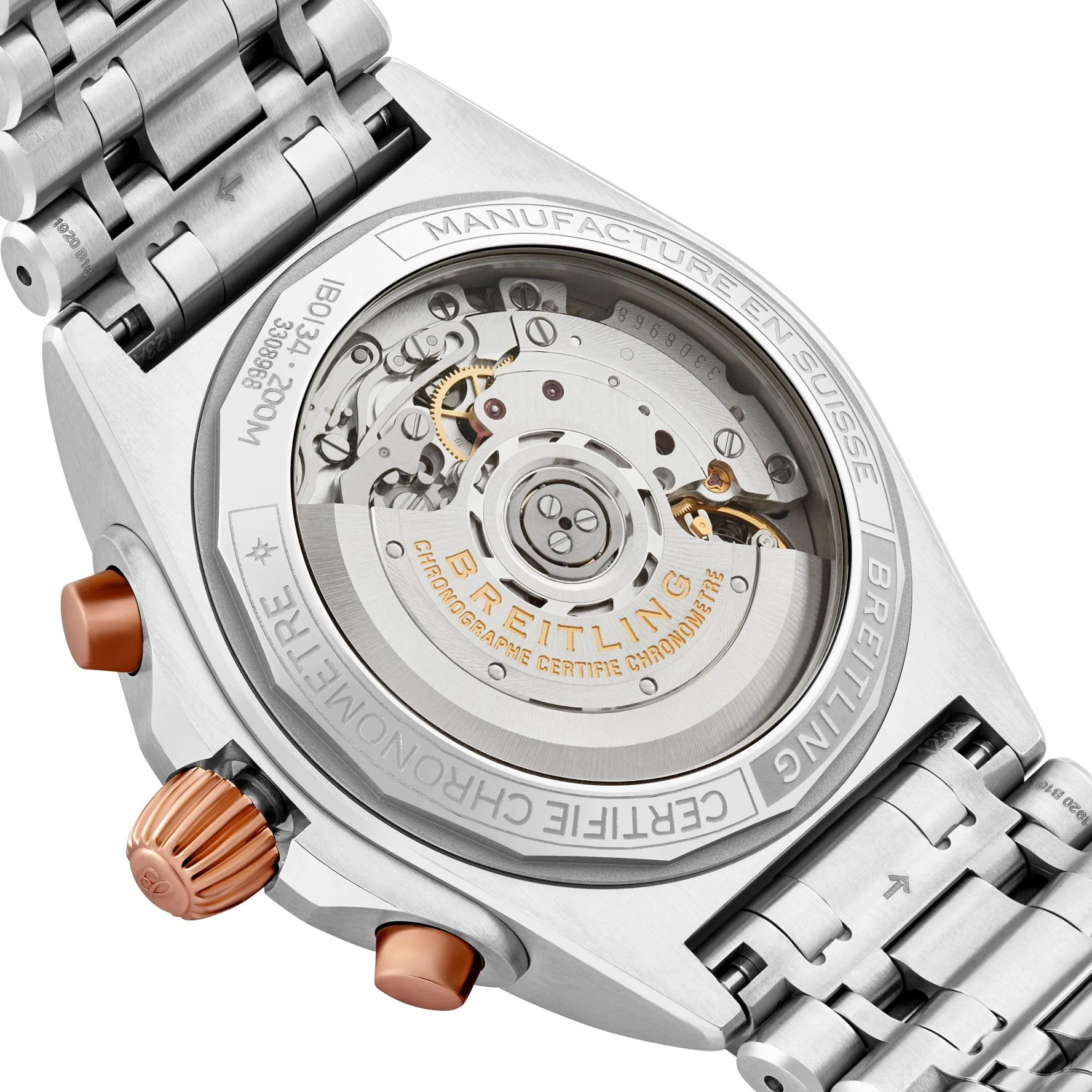 Breitling Chronomat B01 42mm Stainless Steel and 18ct Rose Gold Men's Watch