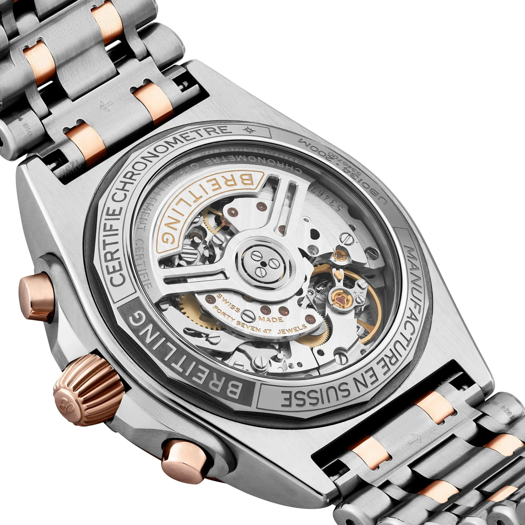Breitling Chronomat B01 42mm Stainless Steel and 18ct Rose Gold Automatic Men’s Watch