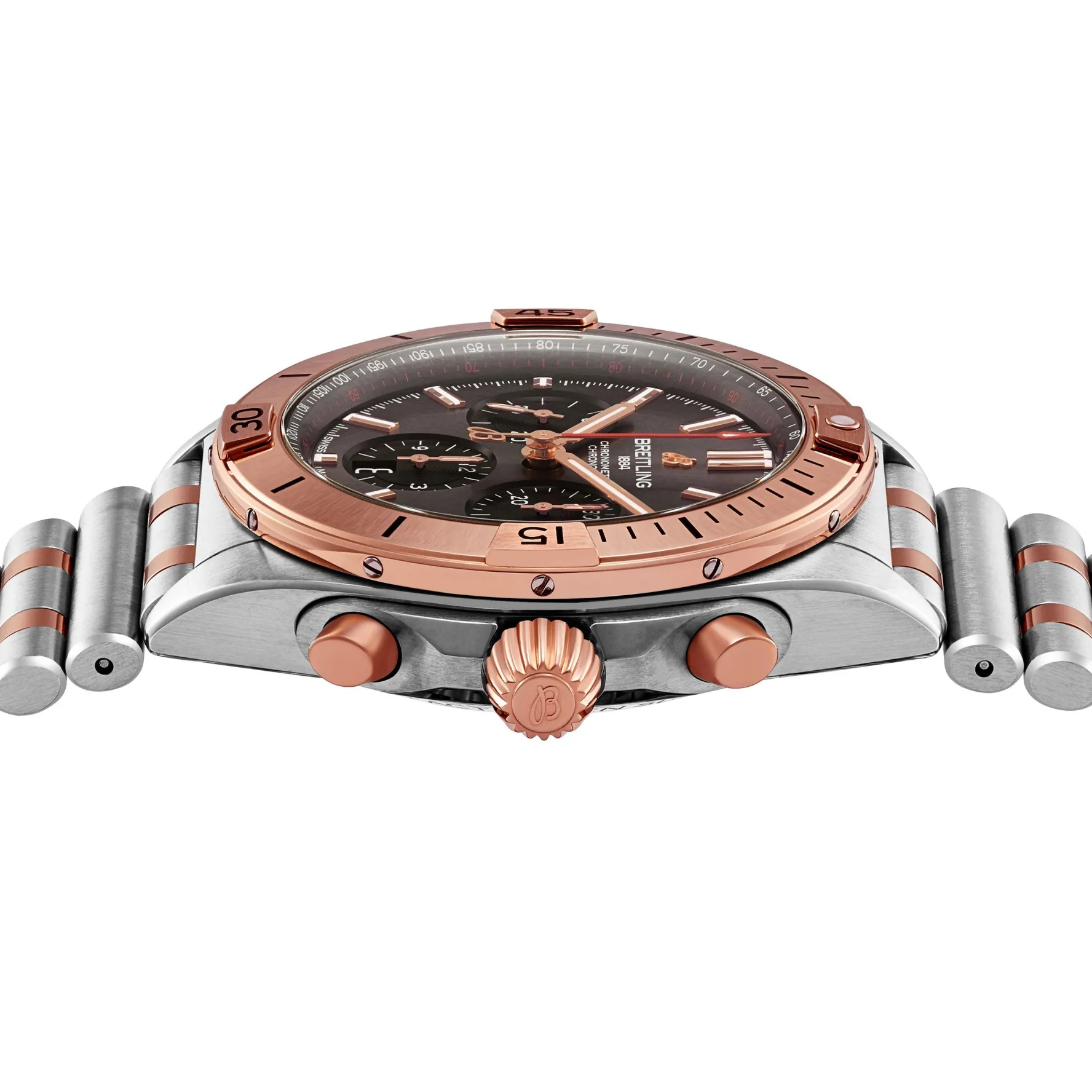 Breitling Chronomat B01 42mm Stainless Steel and 18ct Rose Gold Automatic Men's Watch