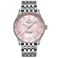 Breitling Navitimer 32mm Mother of Pearl Ladies Watch