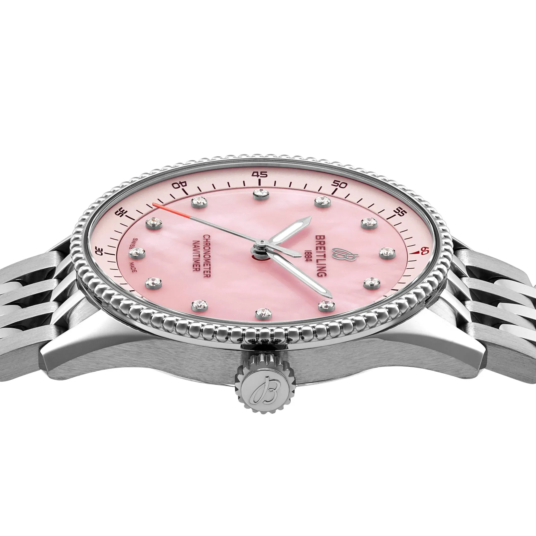 Breitling Navitimer 32mm Mother of Pearl Ladies Watch