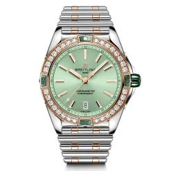 Breitling Super Chronomat Automatic 38mm Stainless Steel and 18ct Rose Gold Ladies Watch