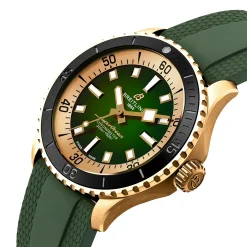 Breitling Superocean Automatic 42mm Bronze Green Rubber Strap Men’s Watch