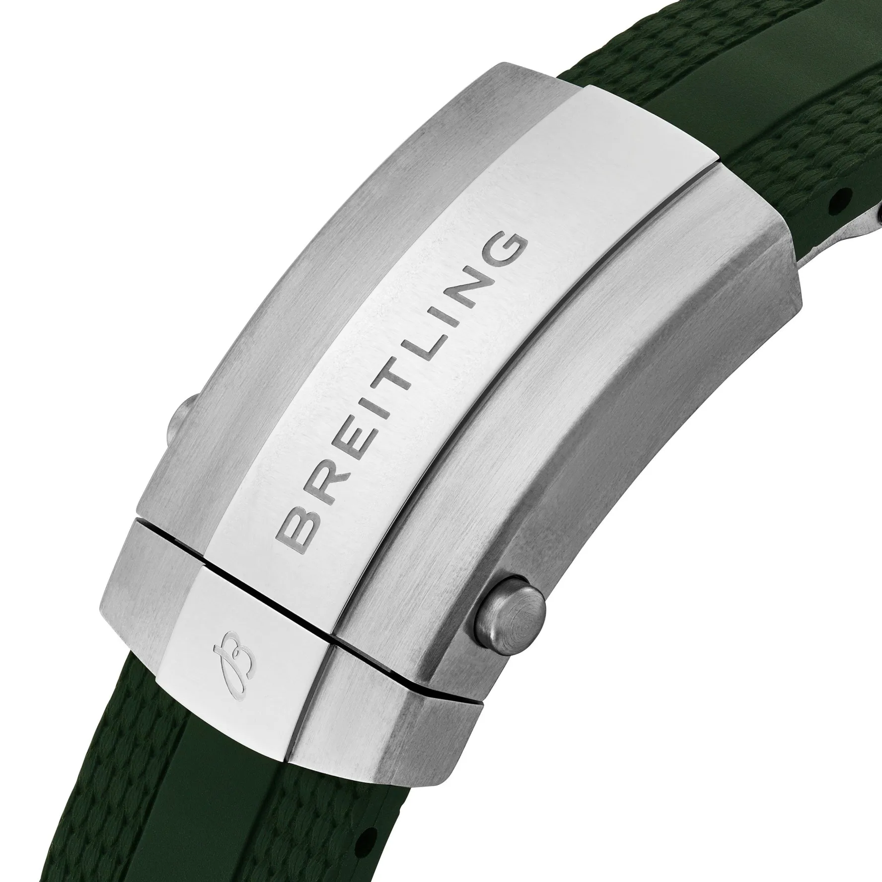 Breitling Superocean Automatic 44mm Green Rubber Strap Men’s Watch