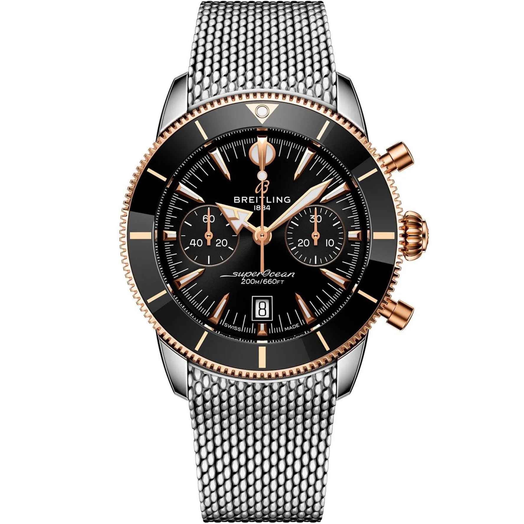 Breitling Superocean Heritage B01 Chronograph 42mm 18ct Rose Gold Men’s Watch