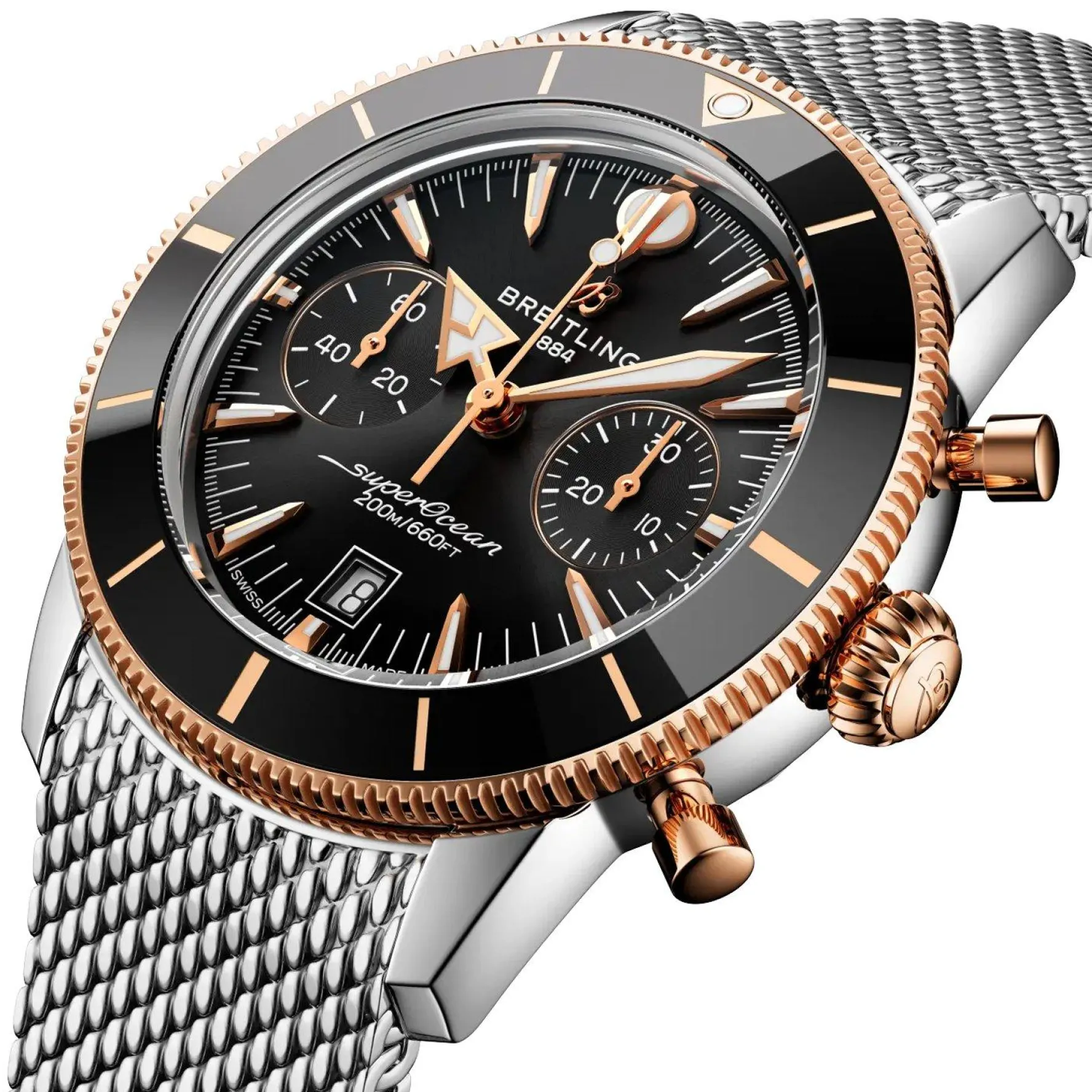 Breitling Superocean Heritage B01 Chronograph 42mm 18ct Rose Gold Men’s Watch