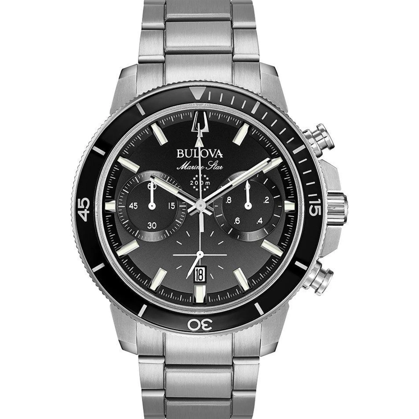 Bulova Marine Star 45mm Chronograph Men's Watch
