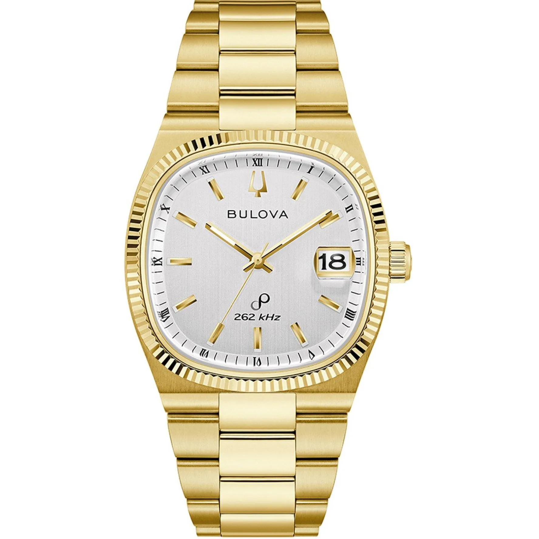Bulova Super Seville 38mm Yellow Gold Plated Men's Watch