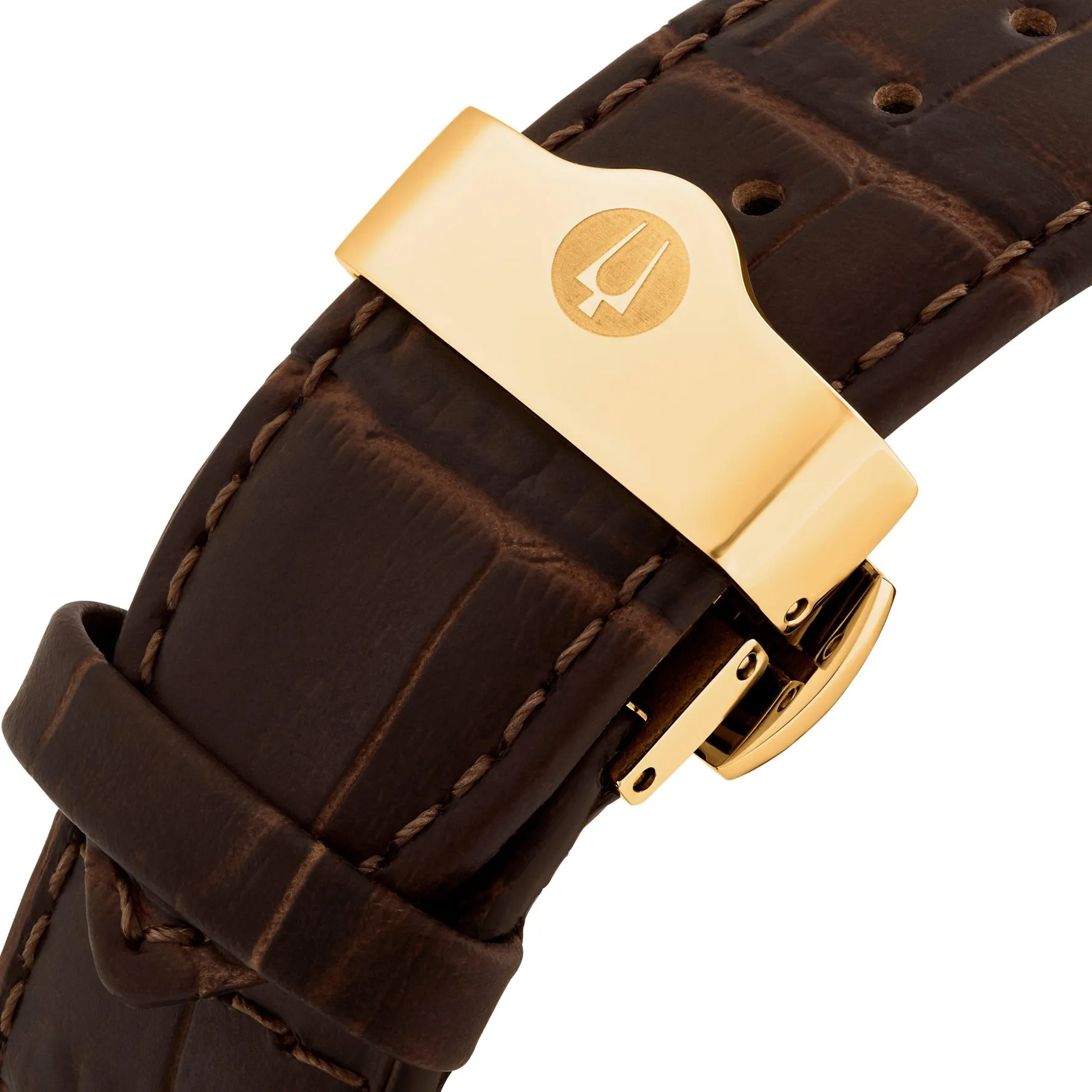 Bulova Sutton Yellow Gold Plated Automatic Men's Watch