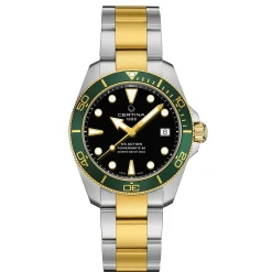 Certina DS Action Diver 38mm Stainless Steel and Yellow Gold Plated Automatic Men’s Watch