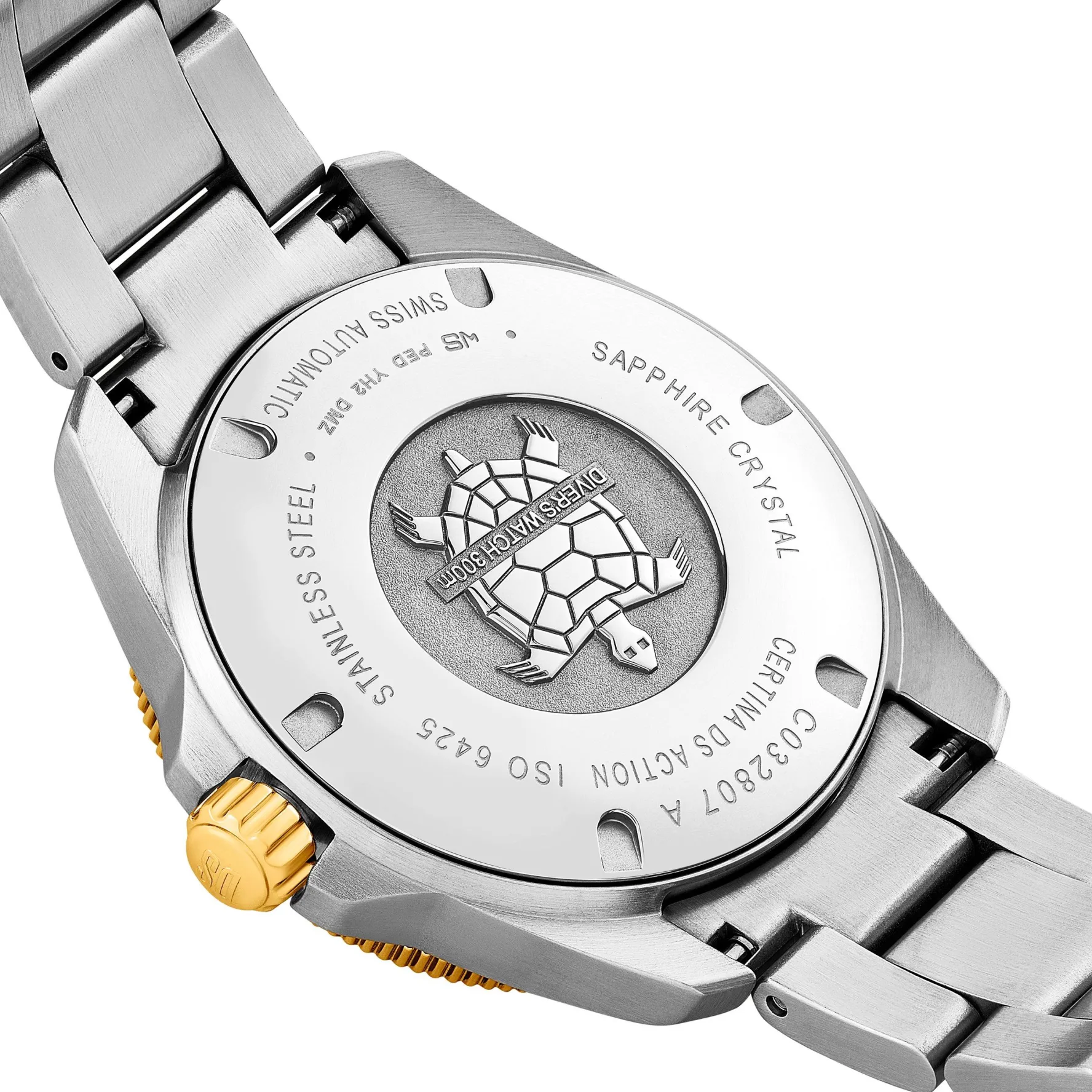 Certina DS Action Diver 38mm Stainless Steel and Yellow Gold Plated Automatic Men’s Watch