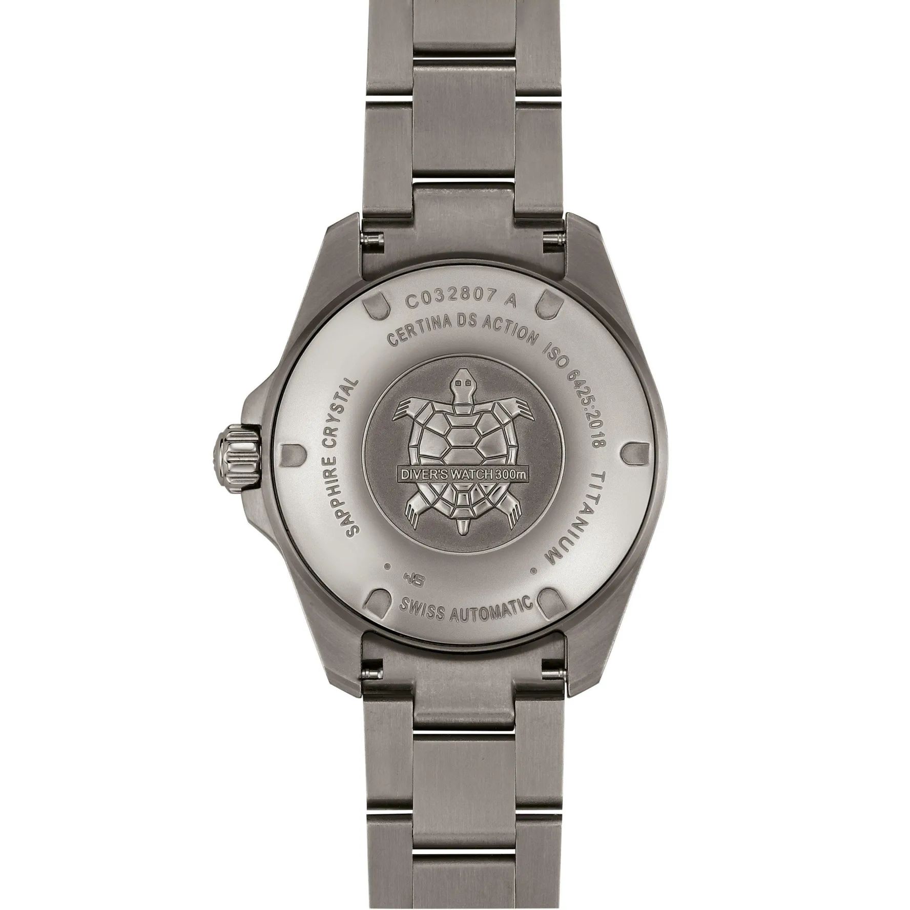 Certina DS Action Diver Powermatic 80 38mm Titanium Automatic Men’s Watch