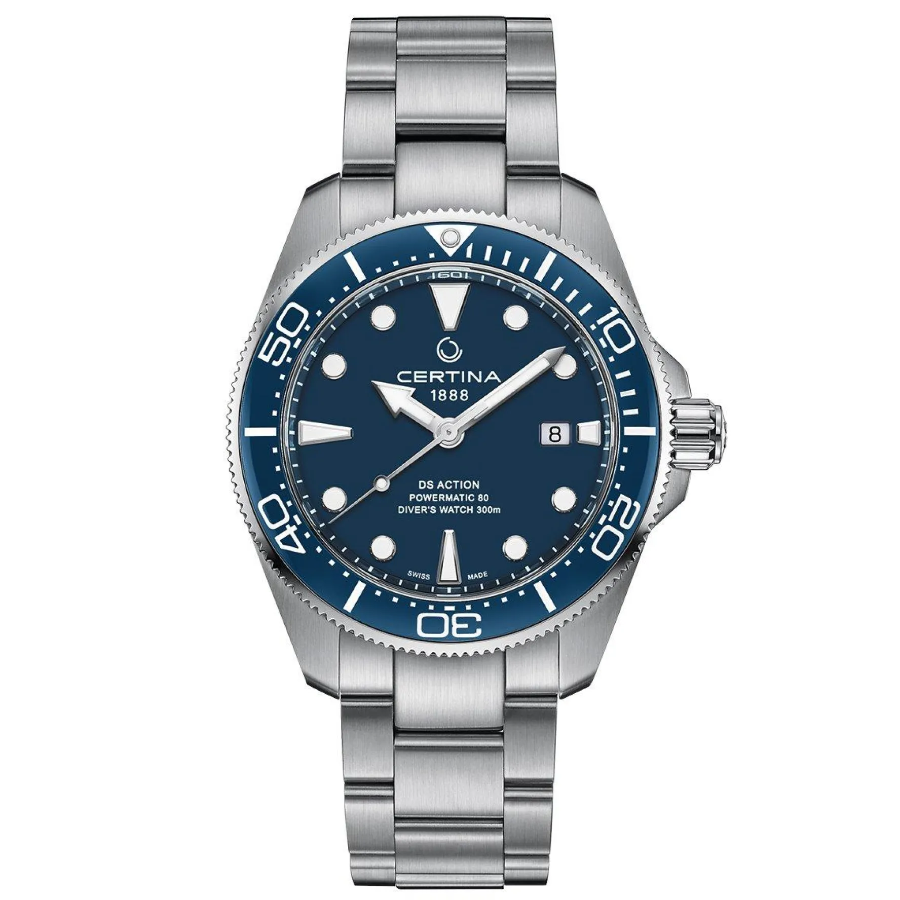 Certina DS Action Diver Powermatic 80 43mm Automatic Men’s Watch