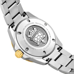 Certina DS Action 34.5mm Stainless Steel and Yellow Gold Plated Diamond Automatic Ladies Watch
