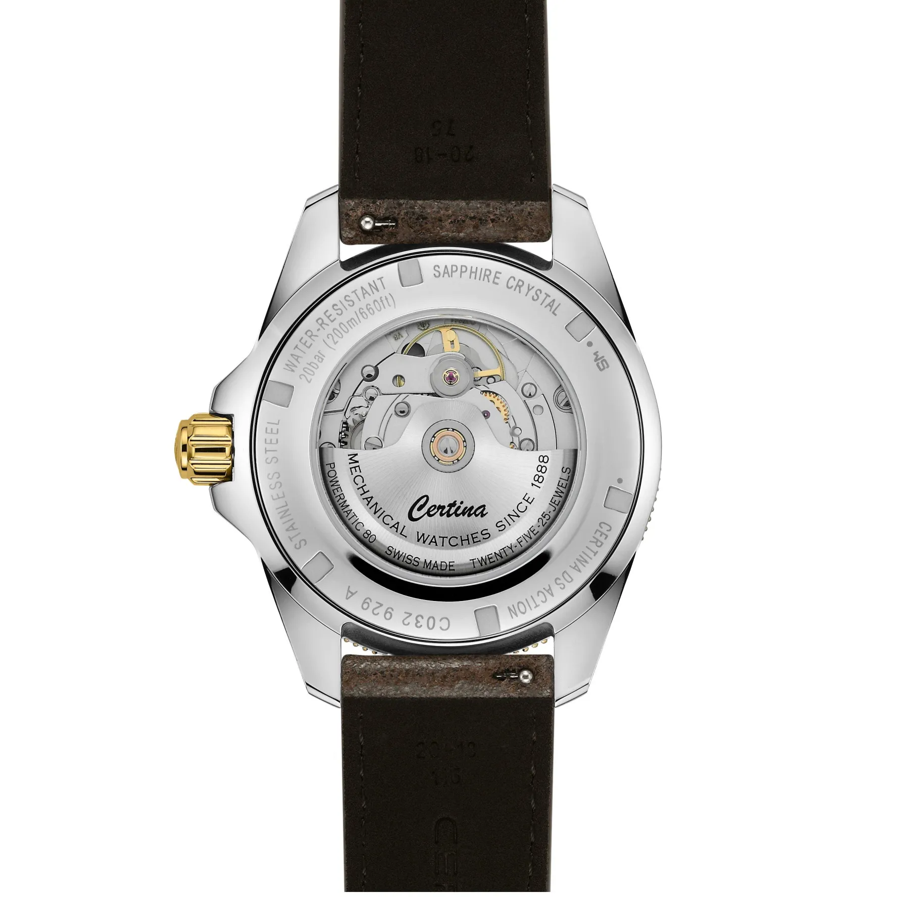 Certina DS Action Powermatic 80 41mm GMT Automatic Men’s Watch