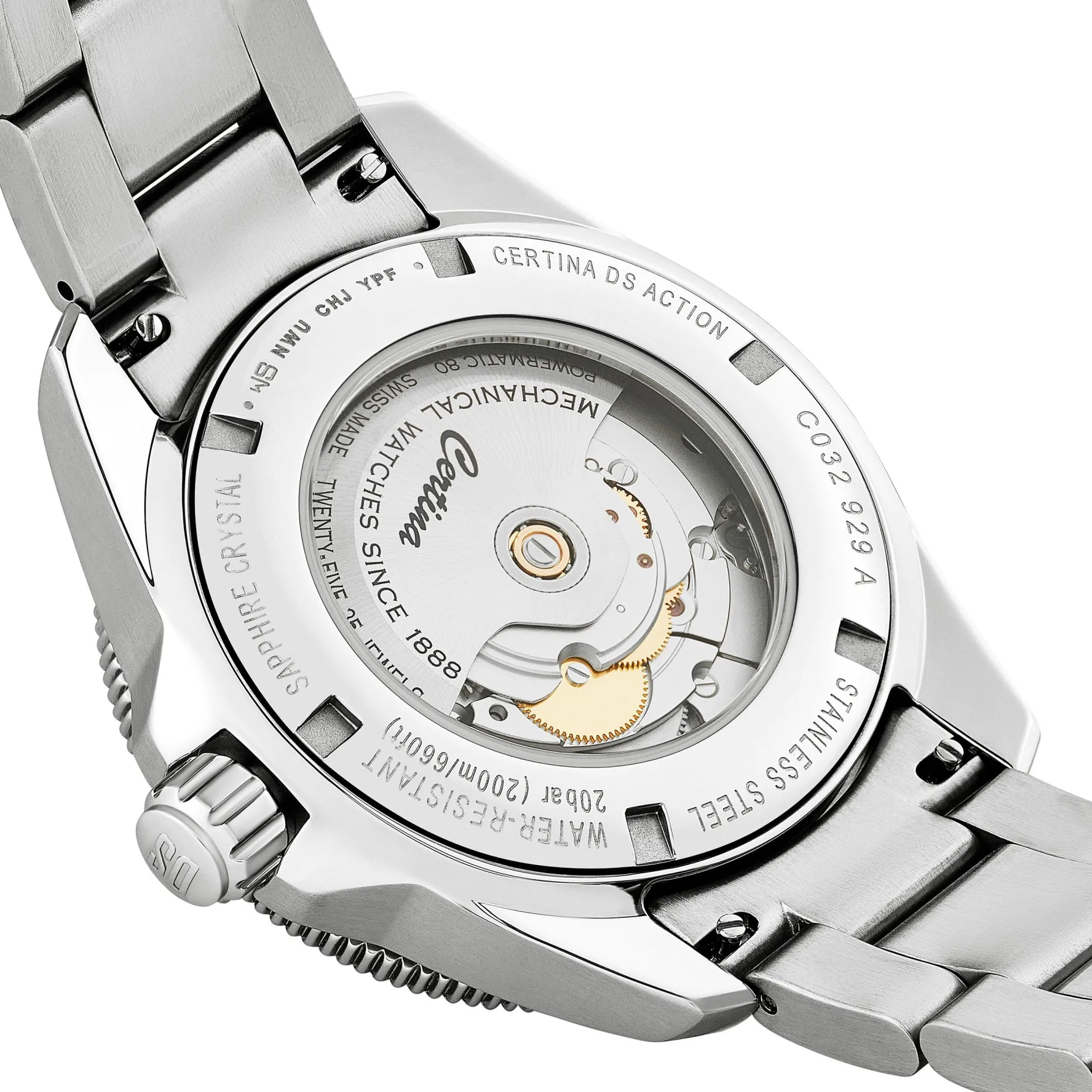 Certina DS Action Powermatic 41mm GMT Automatic Watch