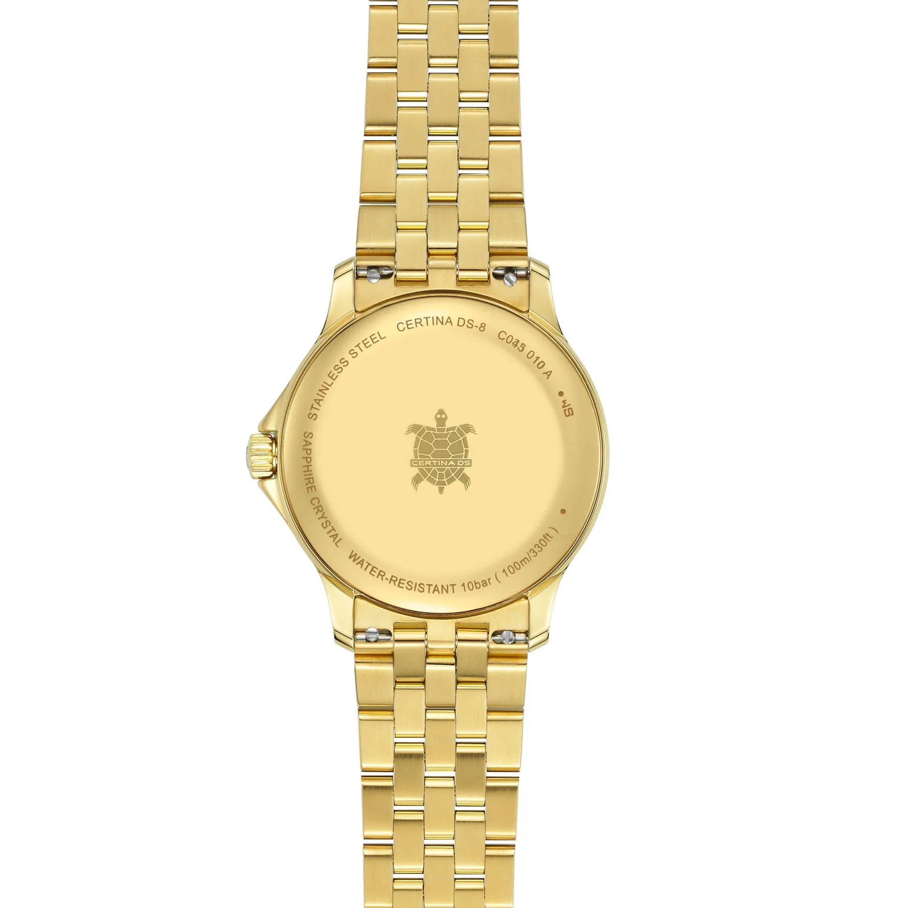 Certina DS-8 Lady 31mm Gold Plated Ladies Watch