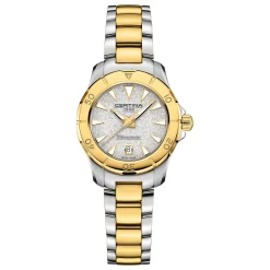 Certina DS-8 29mm Stainless Steel and Yellow Gold PVD Ladies Watch